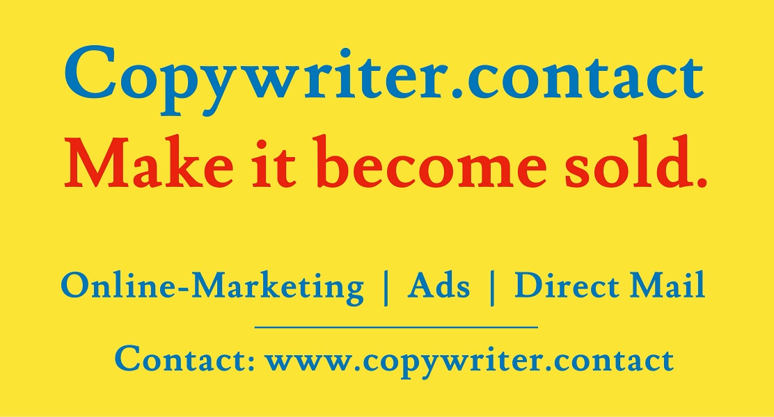 Copywriter Online-Marketing SEO Advertising Direct-Mail